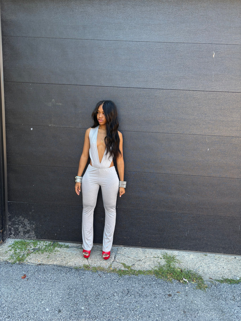 Grey holy shit 2 piece set